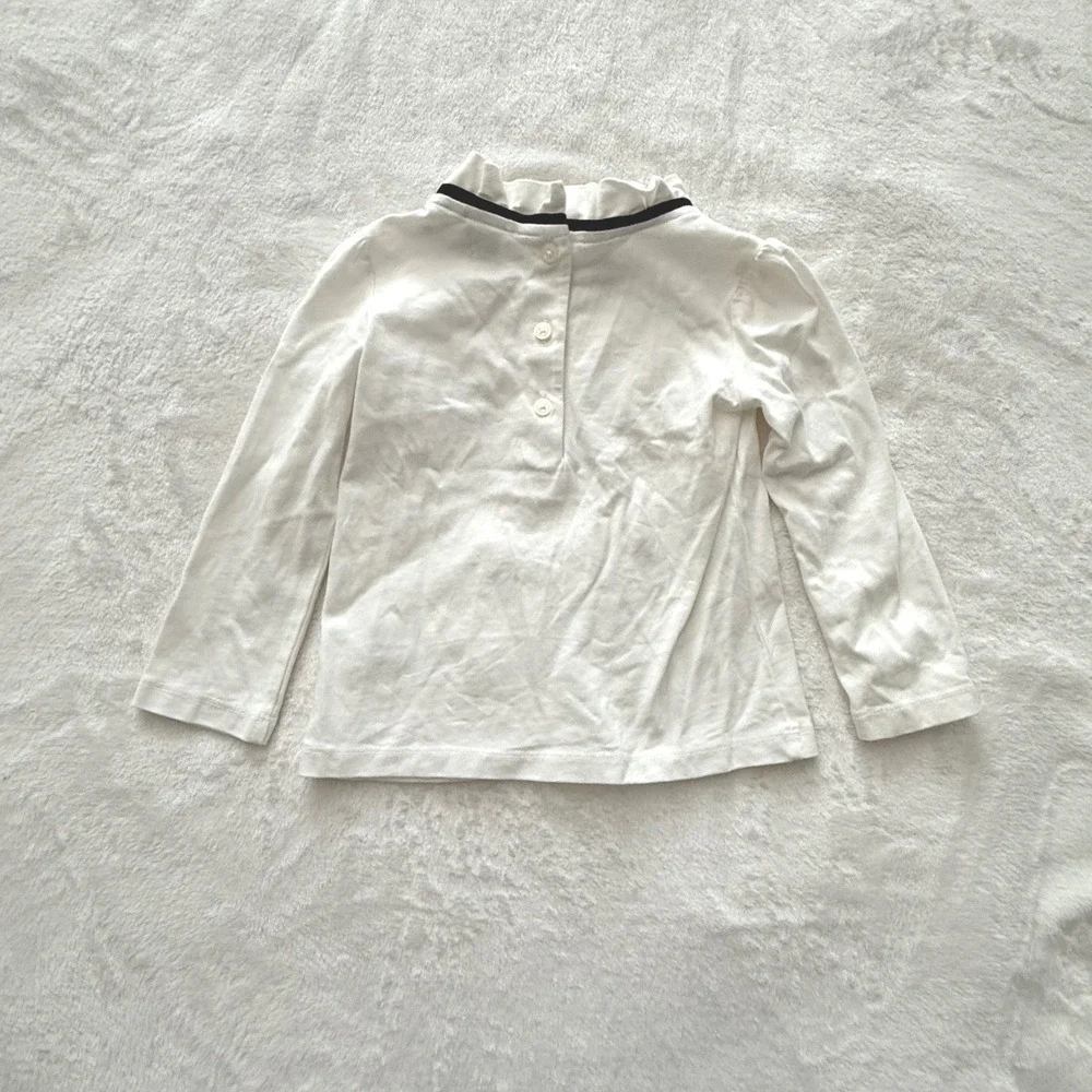 Janie and Jack Toddler Girls Tops Lot 18-24‎ Months Floral Embroidered Ruffle